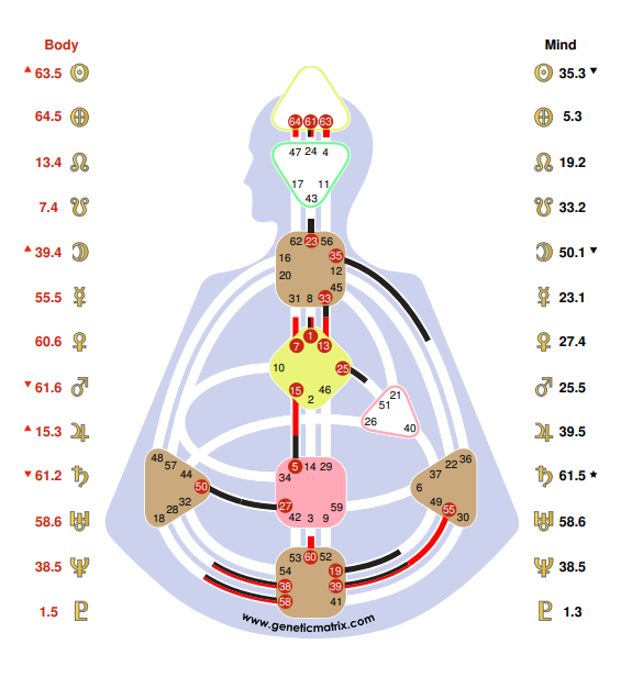 Human Design Chart Corinna Jacke